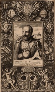 Ferdinand Magellanin muotokuva 1470-1521, 1624. tekijältä Unbekannt