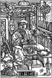 Francysk Skarynan muotokuva 1486-1541, 1517 tekijältä Unbekannt
