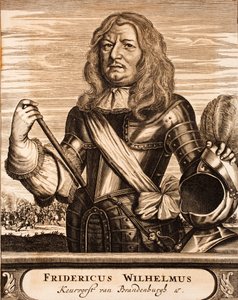 Frederick Williamin muotokuva 1620-1688, Brandenburgin vaaliruhtinas, Preussin herttua, 1675. tekijältä Unbekannt