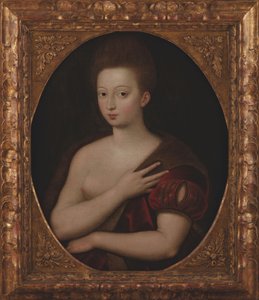 Gabrielle dEstréesin muotokuva 1573-1599, ennen vuotta 1600. tekijältä Unbekannt