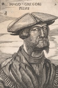Georg Pencz Imago Gregori Peinsin muotokuva. tekijältä Unbekannt