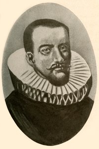 Muotokuva Henry Hudsonista, englantilaisesta navigaattorista ruffissa, 1609, 1937. tekijältä Unbekannt