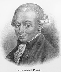 Immanuel Kantin muotokuva 1724-1804 tekijältä Unbekannt