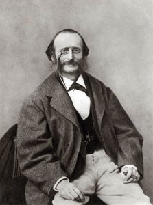 Jacques Offenbachin muotokuva 1819-1880, noin 1865. tekijältä Unbekannt