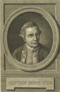 James Cookin muotokuva vuoden 1771 jälkeen. tekijältä Unbekannt