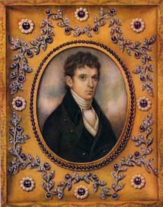 Muotokuva James H. Leigh Huntista, vuodelta 1810 tekijältä Unbekannt