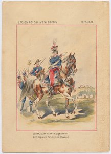 Jan Henryk Dabrowskin muotokuva, n. 1797-1800 tekijältä Unbekannt