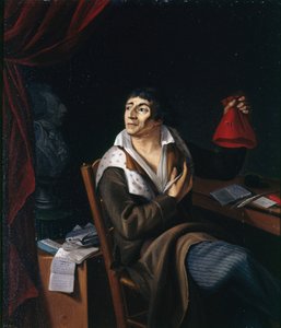 Jean-Paul Maratin muotokuva 1743-1793, n. 1793. tekijältä Unbekannt