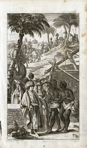 Jean Baptiste Tavernierin muotokuva itämaisessa mekossa, 1681 tekijältä Unbekannt