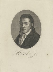 Johann Heinrich Pestalozzin muotokuva 1746-1827, 1805. tekijältä Unbekannt