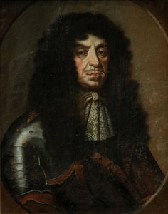 Puolan kuninkaan ja Liettuan suurruhtinaan Johannes II Casimir Vaasan muotokuva 1609-1672, 1600-luvun toinen puoli. tekijältä Unbekannt