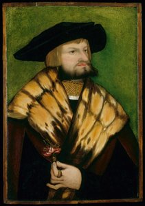 Leonhard Fuchsin muotokuva, 1525. tekijältä Unbekannt