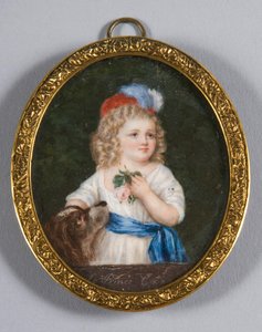 Louis-Charlesin muotokuva, Ranskan kuninkaallinen 1785-1795, 1800-luku tekijältä Unbekannt