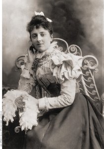 Lucy Maud Montgomeryn muotokuva 1874-1942, 1891 tekijältä Unbekannt