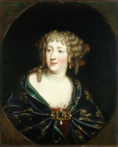 Espanjan Maria Teresan muotokuva 1638-1683, Ranskan kuningatar, noin 1675. tekijältä Unbekannt