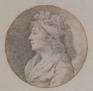 Muotokuva Marie Louise of Savoysta 1749-1792, Lamballen prinsessa. tekijältä Unbekannt
