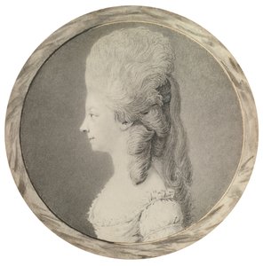 Muotokuva Marie Louise of Savoysta 1749-1792, Lamballen prinsessa, 1700-luvun toinen puoli tekijältä Unbekannt