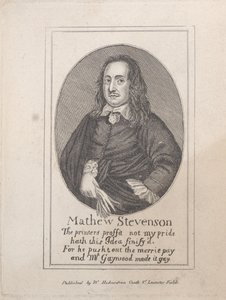 Mathew Stevensonin muotokuva, 1700-luvun loppu - 1800-luvun alku. tekijältä Unbekannt