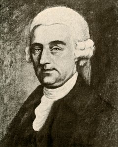 Muotokuva bostonilaisesta Nathaniel Appletonista, valkoisessa peruukissa, jossa on puffaus, n. 1740, 1937. tekijältä Unbekannt