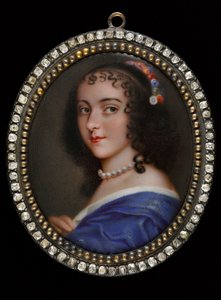 Ninon de Lenclosin muotokuva 1620-1705, 1700-luvun alku. tekijältä Unbekannt