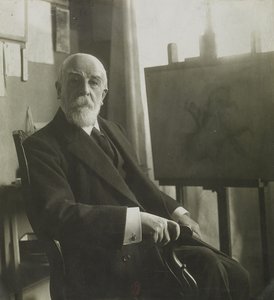 Odilon Redonin muotokuva 1840-1916, 1913. tekijältä Unbekannt