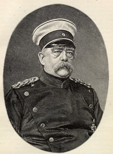 Otto von Bismarckin muotokuva 1815-1898. tekijältä Unbekannt
