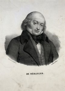 Pierre-Jean de Bérangerin muotokuva 1780-1857. tekijältä Unbekannt