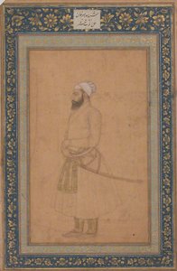 Sayyid Amir Khanin muotokuva, 1600-luvun toinen puoli. tekijältä Unbekannt