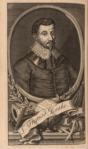 Sir Francis Draken muotokuva, 1741. tekijältä Unbekannt