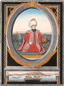 Sulttaani Murad II:n muotokuva 1404-1451 tekijältä Unbekannt