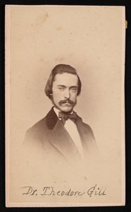 Theodore Nicholas Gillin muotokuva 1837-1914, noin 1860-luku. tekijältä Unbekannt