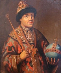 "Tsaari Feodor Aleksejevitšin muotokuva, 1800-luvun ensimmäinen puolisko tekijältä Unbekannt