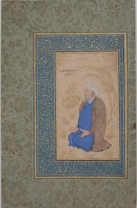 Ustad Muhammad Alin muotokuva 1600-luvulta. tekijältä Unbekannt