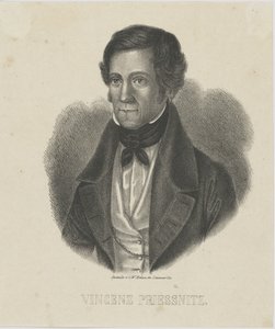 Vincenz Priessnitzin muotokuva 1799-1851, n. 1840. tekijältä Unbekannt