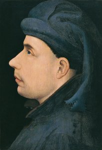 Luxemburgin herttua Wenceslaus I:n muotokuva, n. 1400-1415 tekijältä Unbekannt