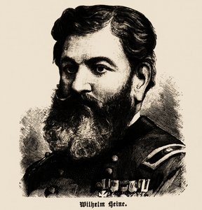 Retrat de Wilhelm Heine 1827-1885, 1886. finlandès tekijältä Unbekannt