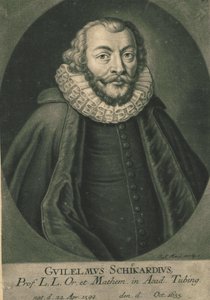 Wilhelm Schickardin muotokuva 1592-1635. tekijältä Unbekannt