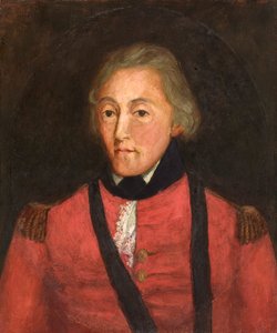 Kapteeni Melvillin muotokuva, 1700-luvun loppu tai 1800-luvun alku tekijältä Unbekannt