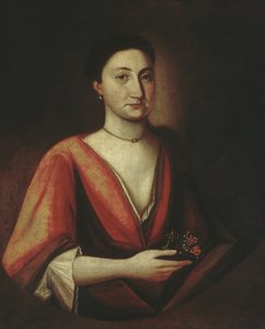 Naisen muotokuva, mahdollisesti Hannah Stillman, 1720-30.