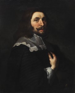 Miehen muotokuva, n. 1600-1650. tekijältä Unbekannt