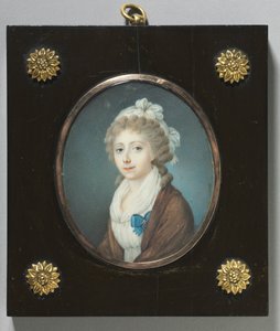 Aatelisnaisen muotokuva, n. 1795. tekijältä Unbekannt