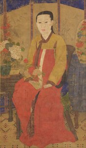 Naisen muotokuva, 1900-luvun alku n. 1920-40. tekijältä Unbekannt