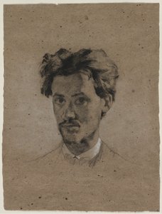 Nuoren miehen muotokuva, n. 1865-1875. tekijältä Unbekannt