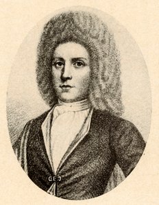 Pojan muotokuva periwigissä, Massachusetts Colonyssa, 1680-luku, 1937. tekijältä Unbekannt