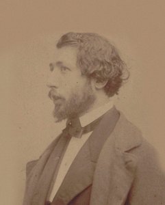 Pianisti ja säveltäjä Charles Wehlen muotokuva 1825-1883, noin 1865. tekijältä Unbekannt