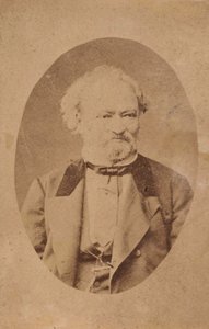 Pianisti ja säveltäjä Ferenc Erkelin muotokuva 1810-1893, n. 1875. tekijältä Unbekannt