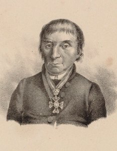 Pianisti ja säveltäjä Maximilian Stadlerin muotokuva 1748-1833, 1830. tekijältä Unbekannt