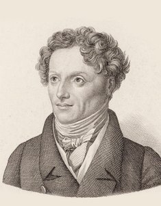 Säveltäjä Francesco Morlacchin muotokuva 1784-1841. tekijältä Unbekannt
