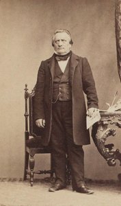 Säveltäjä Franz Lachnerin muotokuva 1803-1890 n. 1850. tekijältä Unbekannt