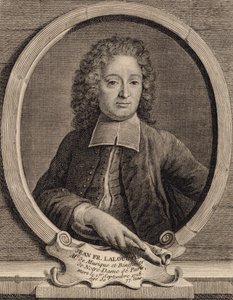 Muotokuva säveltäjä Jean-François Lallouettesta 1651-1728. tekijältä Unbekannt